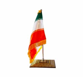 پایه پرچم خاتم کاری